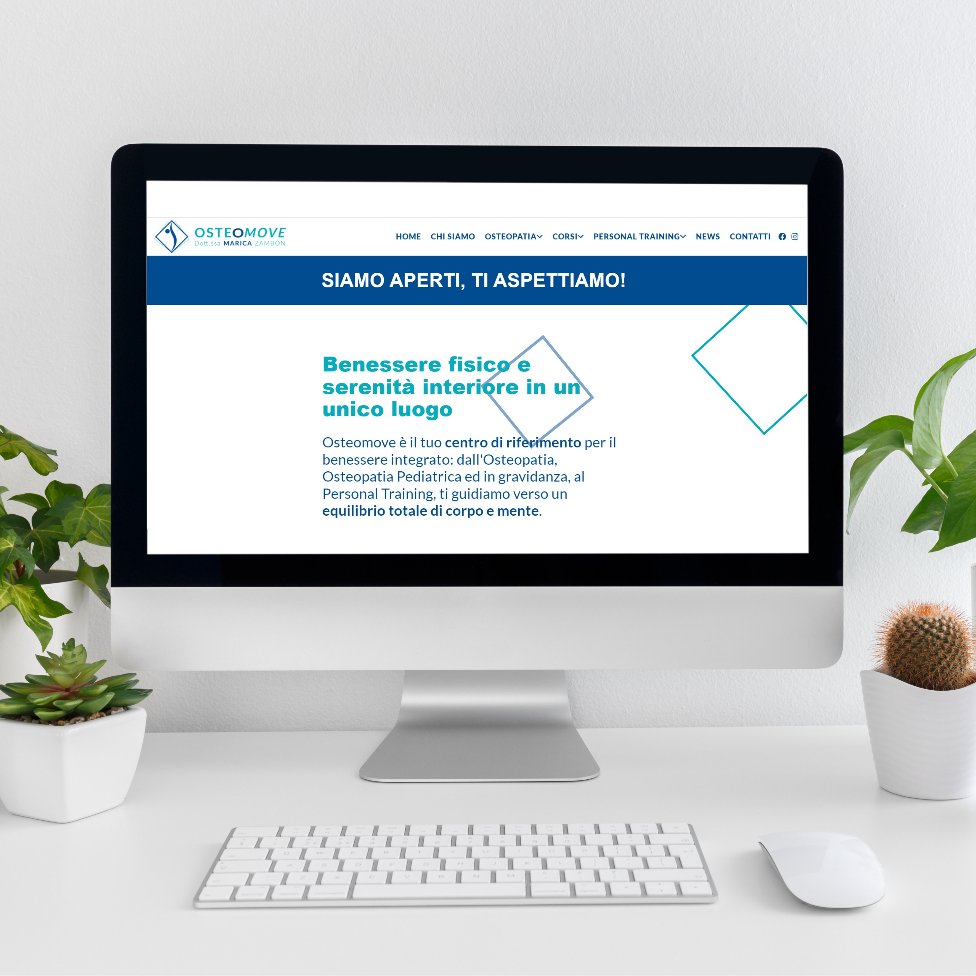 REALIZZAZIONE SITi PER OSTEOPATI PADOVA