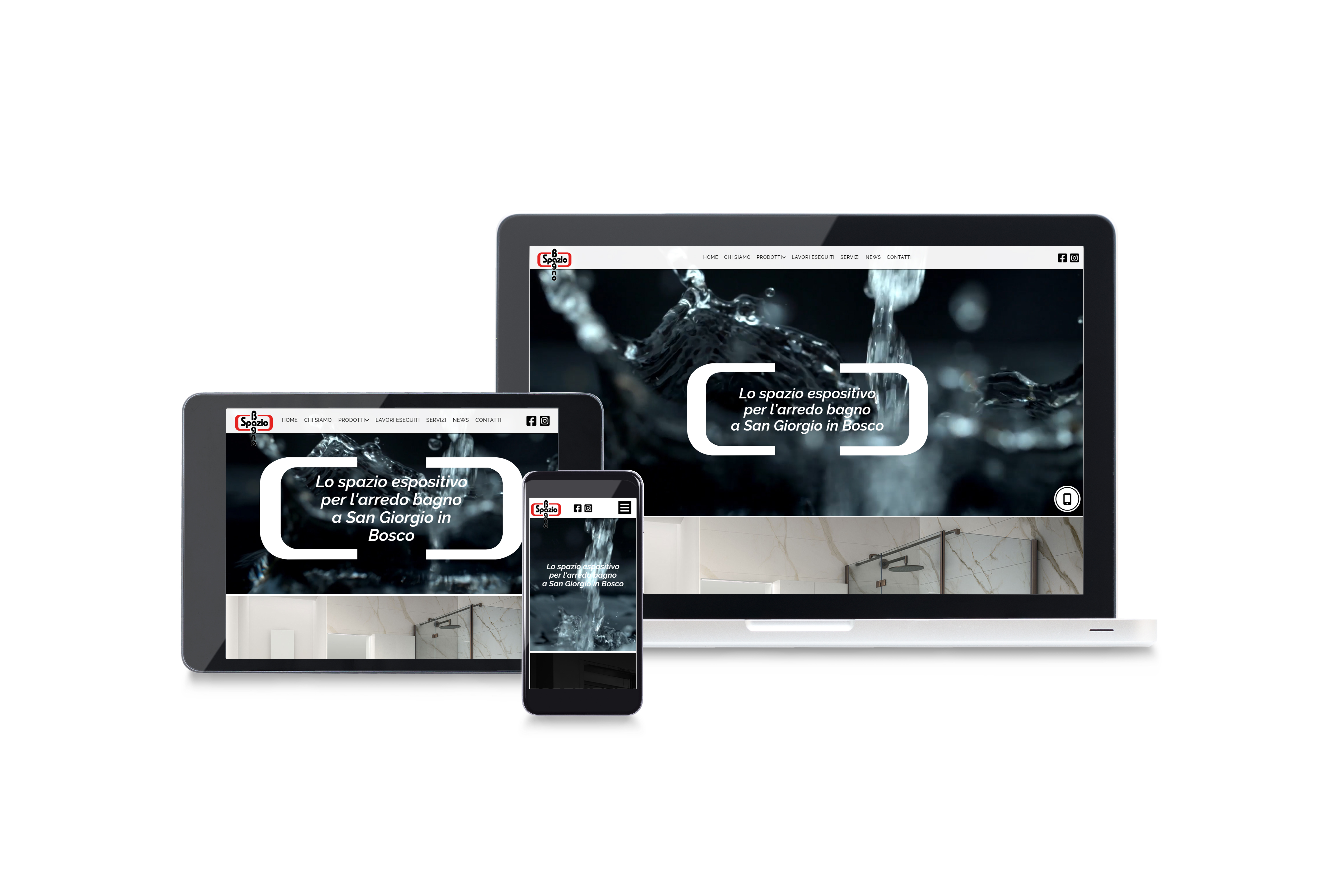 Sito web Spazio Bagno