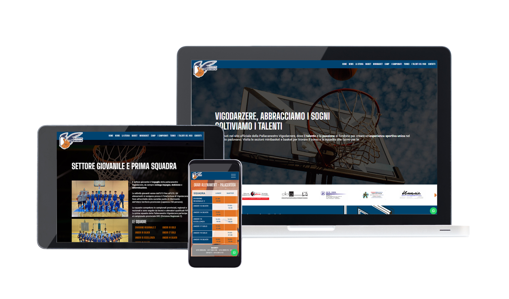 Pallacanestro vigodarzere sito web
